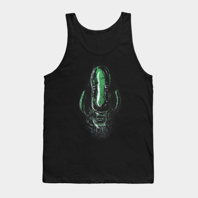 Alien Tank Top by DEADBUNNEH